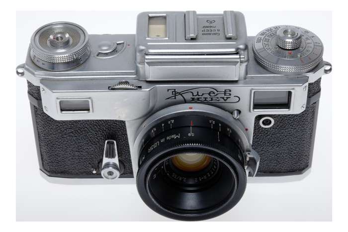 Kiev 4 RF Camera Jupiter-12 2.8/35 Pre-war Contax II Copy