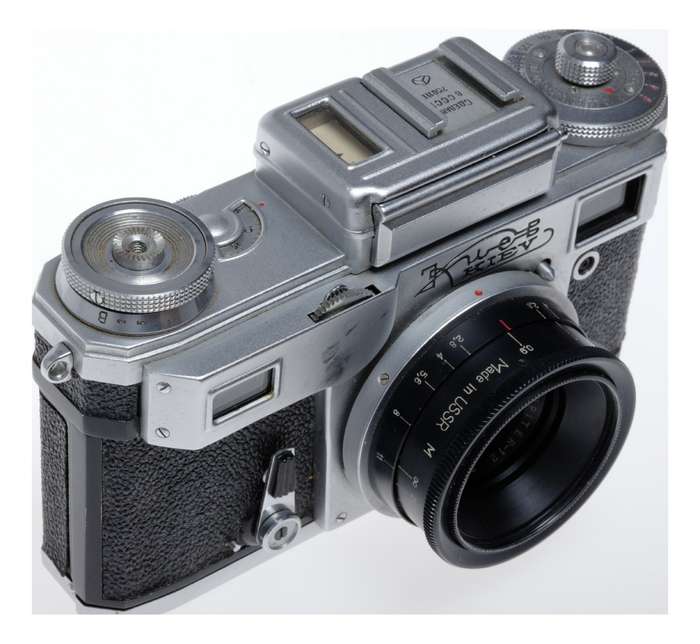 Kiev 4 RF Camera Jupiter-12 2.8/35 Pre-war Contax II Copy