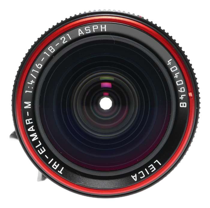 Leica Tri-Elmar-M 1:4/16-18-21 mm ASPH. 11642 set complete box finder