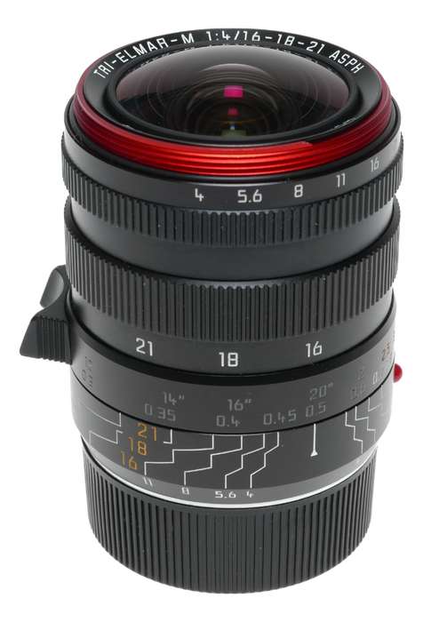 Leica Tri-Elmar-M 1:4/16-18-21 mm ASPH. 11642 set complete box finder