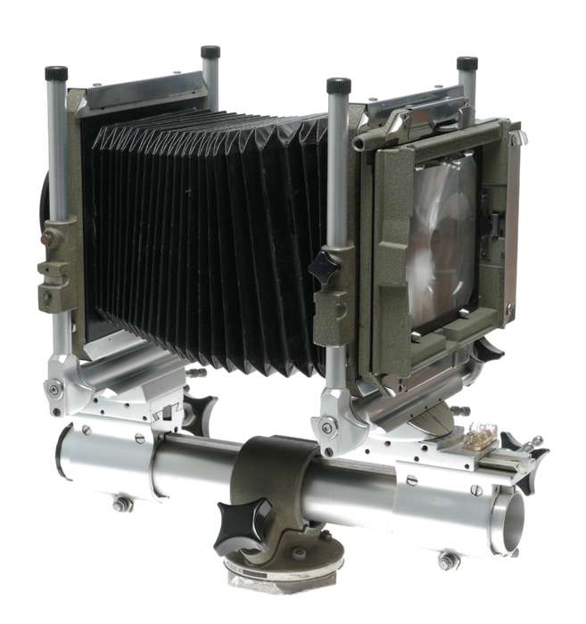 Sinar C. Koch System 4x5 field monorail camera Symmar 5,6/210 lens