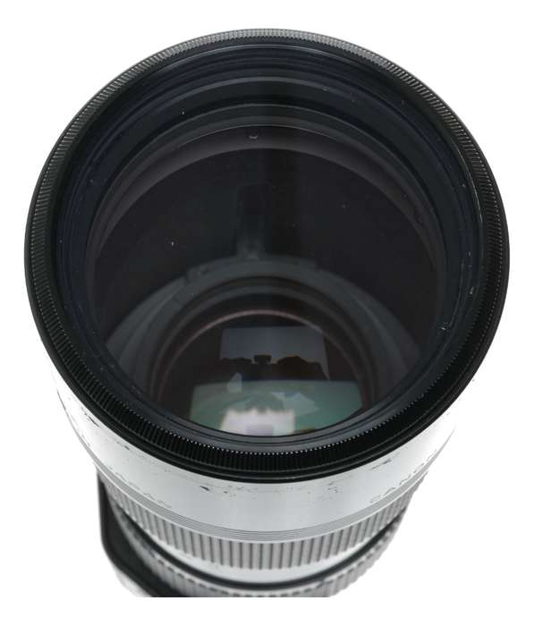 Canon FD 85-300/4.5 Zoom lens fits SLR 35mm film camera set box hood caps