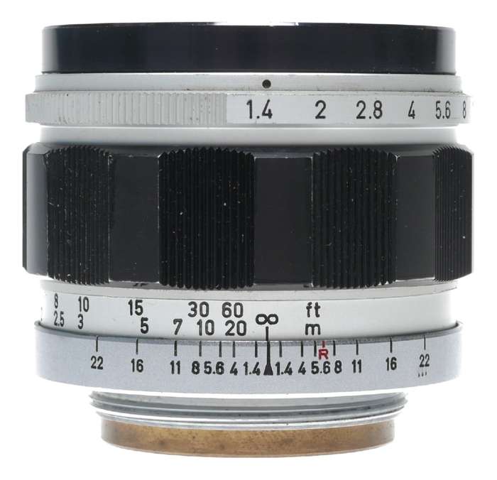Canon lens 50mm 1:1.4 RF coupled M39 LTM Leica screw mount 1.4/50 Prime