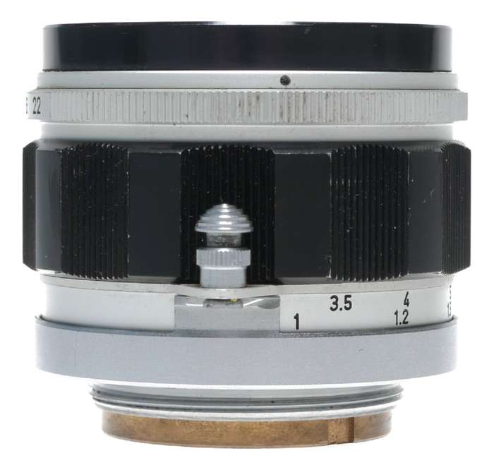 Canon lens 50mm 1:1.4 RF coupled M39 LTM Leica screw mount 1.4/50 Prime