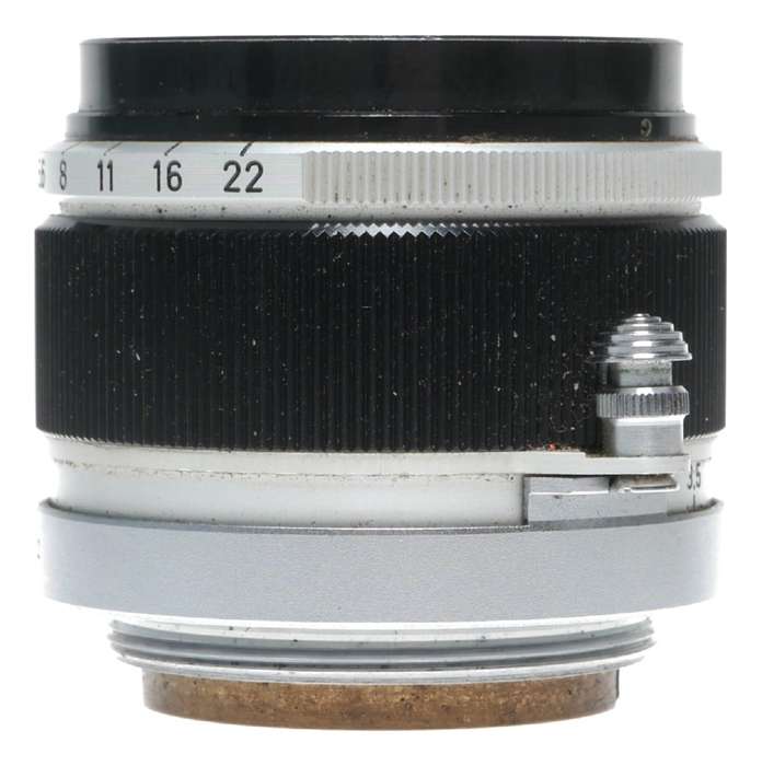 Canon lens 50mm 1:1.8 RF coupled M39 LTM Leica screw mount 1.8/50 hood set