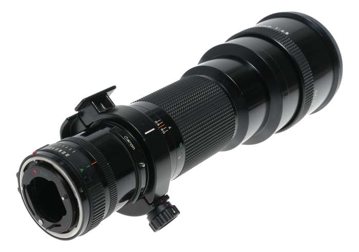 Canon FD 400mm 1:4.5 vintage 35mm film camera lens 4.5/400mm pristine