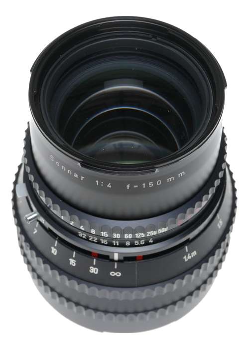 Hasselblad Zeiss Sonnar 1:4/150 mm T* vintage medium format camera lens