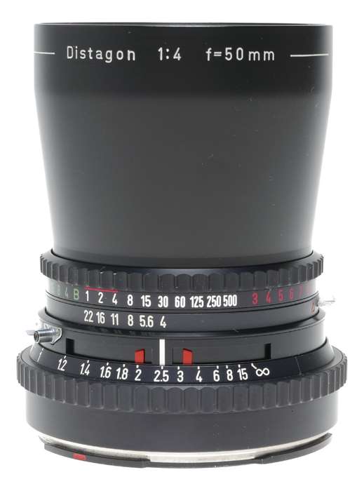 Hasselblad Distagon 1:4 f=50mm Prime camera lens 4/50 Mint boxed set