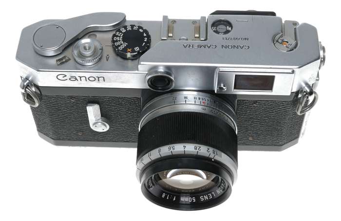 Canon VI L Chrome 35mm film camera canon lens f:1.8 50mm M30 LTM mount