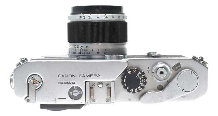 Canon VI L Chrome 35mm film camera canon lens f:1.8 50mm M30 LTM mount