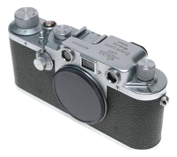 IIIc Leica Just Serviced M39 rangefinder body 3c case cap and manual