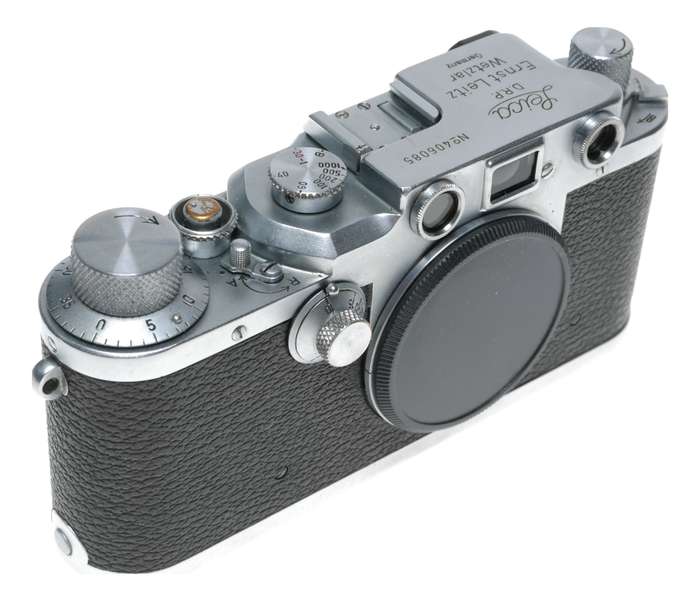 IIIc Leica Just Serviced M39 rangefinder body 3c case cap and manual