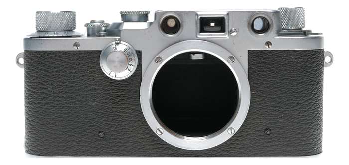 IIIc Leica Just Serviced M39 rangefinder body 3c case cap and manual