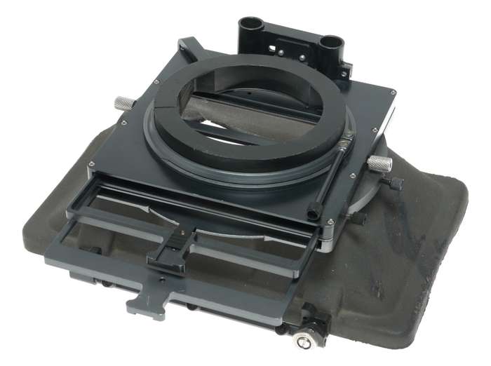 Van Diemen Arriflex Cine camera Matt Box filter holder with rails in used condition