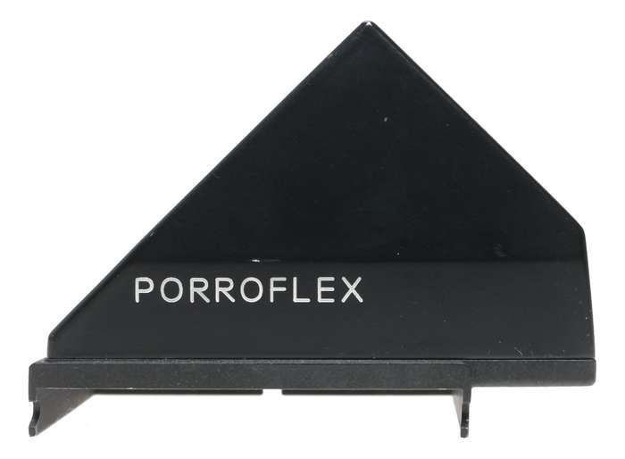 Poroflex Nippon Kogaku TLR view finder attachment for Mamiya