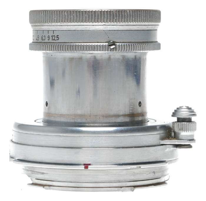 Summar f=5cm 1:2 Leitz Collapsible vintage Leica M39 lens w/ M-adapter cap