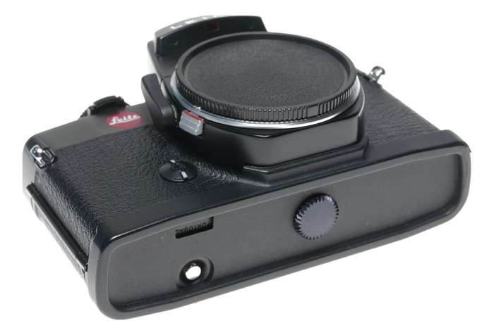 Leica R4 Black 35mm film camera body Leitz SLR strap and instruction manual