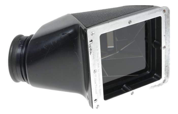 Hasselblad angled prism finder 45 degree back used clean glass fits 500C/M