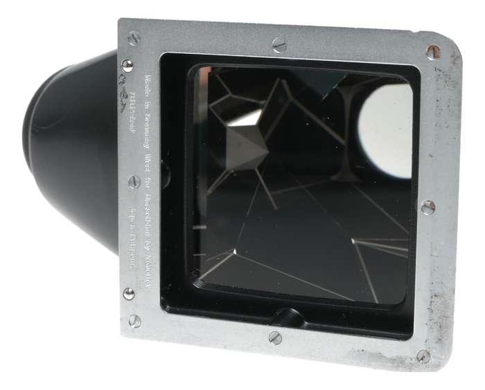 Hasselblad angled prism finder 45 degree back used clean glass fits 500C/M