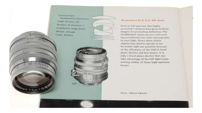 Leitz Just Serviced Leica Summarit f=5cm 1:1.5 Prime M39 RF coupled lens