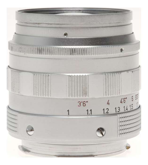 Summilux 50mm F1:1.4 with rare '20M' mark on distant scale rare 1st series