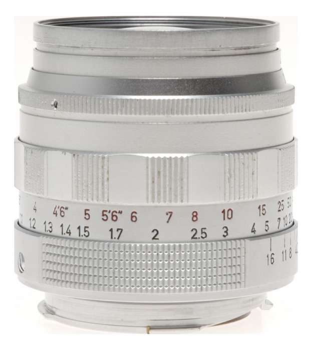 Summilux 50mm F1:1.4 with rare '20M' mark on distant scale rare 1st series
