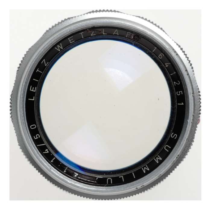 Summilux 50mm F1:1.4 with rare '20M' mark on distant scale rare 1st series