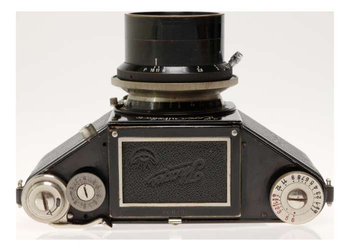 Biotar 2/80mm Zeiss Exakta Black medium format camera f=8cm 1:2 rare