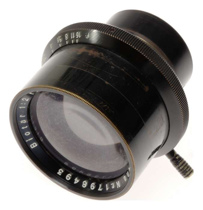 Biotar 2/80mm Zeiss Exakta Black medium format camera f=8cm 1:2 rare