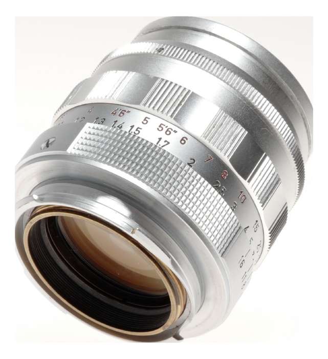Summilux 50mm F1:1.4 with rare '20M' mark on distant scale rare 1st series