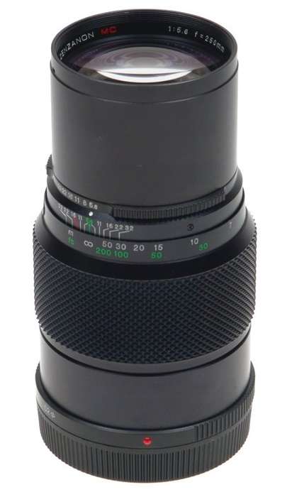 BRONICA ETRS ZENZANON-E 250 F5.6 CAMERA LENS NEW BOXED