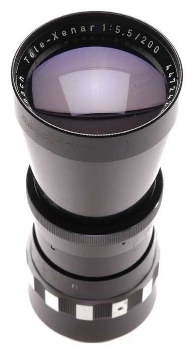 Schneider Tele Xenar 1:5.5/200 robot rangefinder camera lens f=200mm