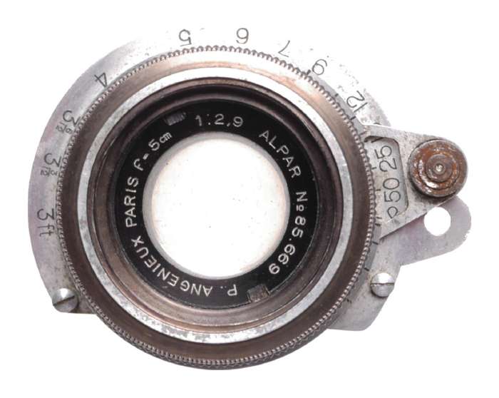 Alpa Standard Leica Type rangefinder camera Angenieux Alpar 1:2.9/50mm Lens 35mm