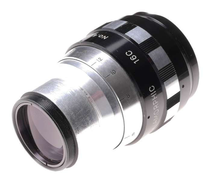 Anamorphic 16 C Gallo-fox lens used sparkling clean glass smooth focus box