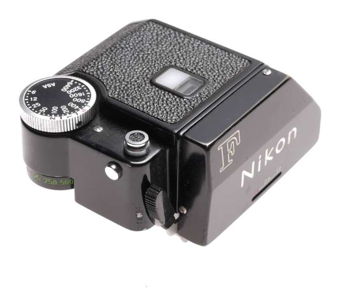 Nikon F Black SLR film camera clean condition Nikkor-H 1:2 f=50mm