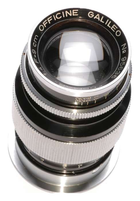 Leica Ogmar 1:4 F=9cm Officine Galileo rare LTM M39 screw mount original lens