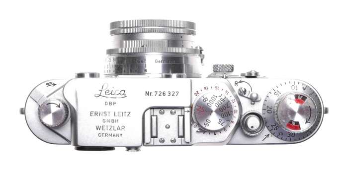 Leica 3f Rangefinder IIIf with Camera Self Timer Summicron 2 f=5cm case case