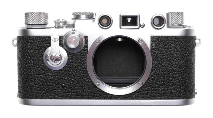 Leica 3f Rangefinder IIIf with Camera Self Timer Summicron 2 f=5cm case case