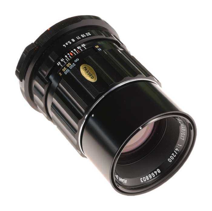 PENTAX 6x7 camera lens 4/200 SMC Takumar f=200mm f4 boxed Mint-
