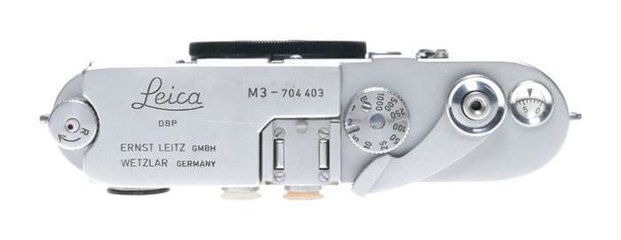 Just serviced Leica M3 the classic RF 35mm film camera rangefinder body