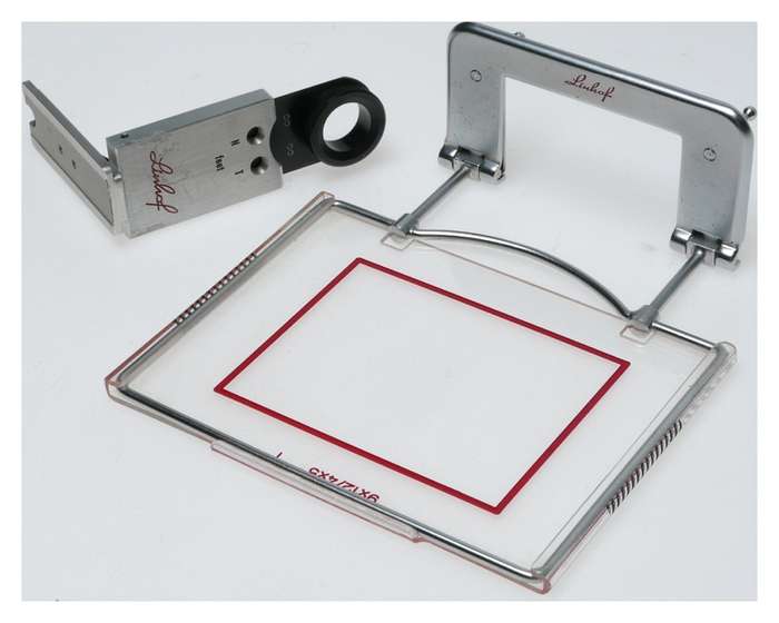 Linhof 9x12 T Super Technika rare clip on finder sports universal 4x5 camera