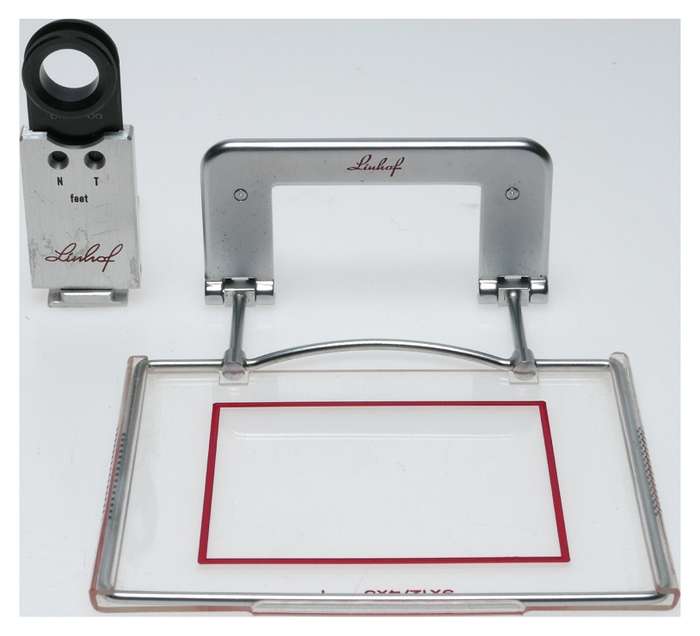 Linhof 9x12 T Super Technika rare clip on finder sports universal 4x5 camera