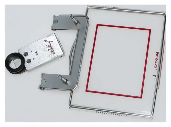 Linhof 9x12 T Super Technika rare clip on finder sports universal 4x5 camera