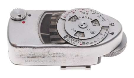 Leica light exposure meter MC fits Leica M series rangefinder film cameras 35mm