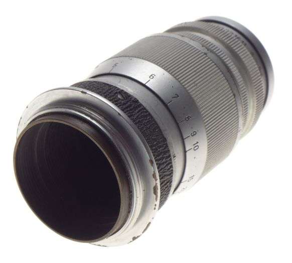 Screw-Mount 4/90 Leica M39 Elmar Chrome 1:4 f=9cm rangefinder camera lens f=90mm