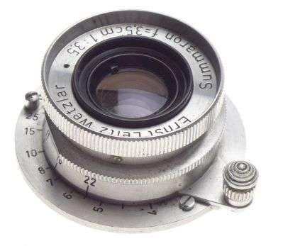 Summaron 3.5 f=3.5cm Leica lens 1:3.5/35mm compact wide angle coated f=35mm kit