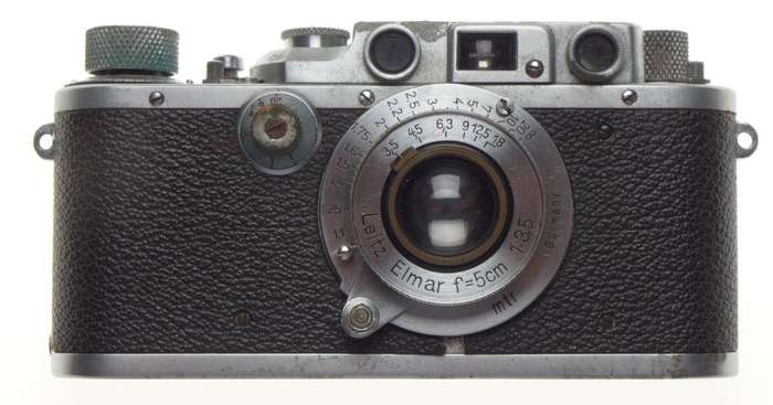 Luftwaffen-Eigentum Fl.No:380798 rare Leica IIIb Leitz Elmar f=5cm 1:3.5 lens