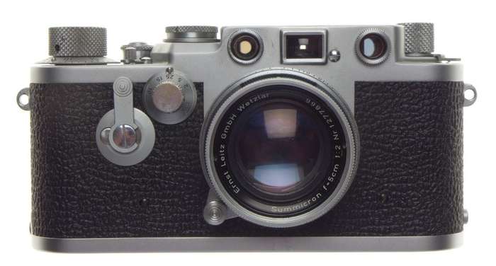Just Serviced LEICA IIIf Leitz 3f Rangefinder camera Summicron f=5cm 1:2 CLA'd