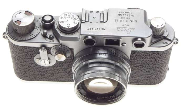 Just Serviced LEICA IIIf Leitz 3f Rangefinder camera Summicron f=5cm 1:2 CLA'd