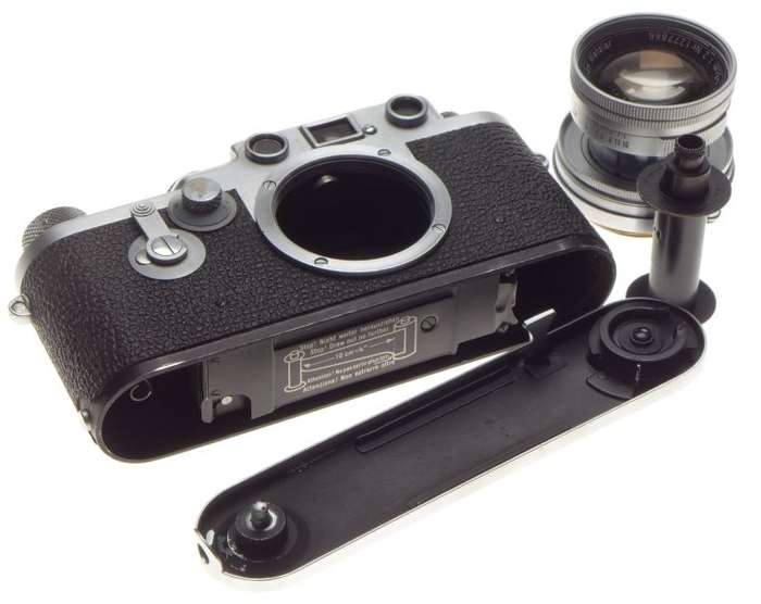 Just Serviced LEICA IIIf Leitz 3f Rangefinder camera Summicron f=5cm 1:2 CLA'd